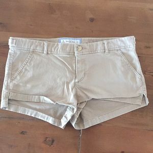 Abercrombie & Fitch Khaki Shorts